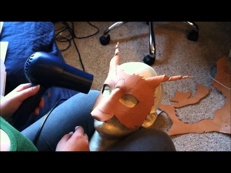 Making a Goat Mask at High Speed