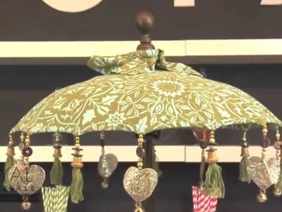 Wedding Centerpiece Decor: Bali Umbrellas