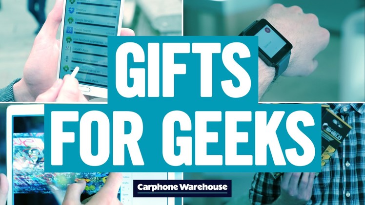 Christmas gift ideas for geeks