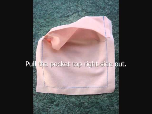 How to Make a Patch Pocket Sample.wmv