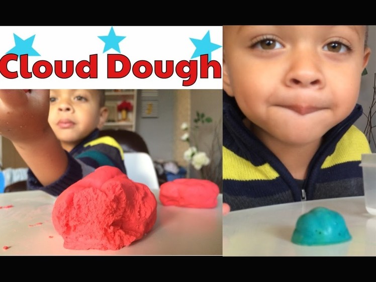 HOW TO MAKE CLOUD DOUGH || SCIENCE EXPERIMENT FOR KIDS