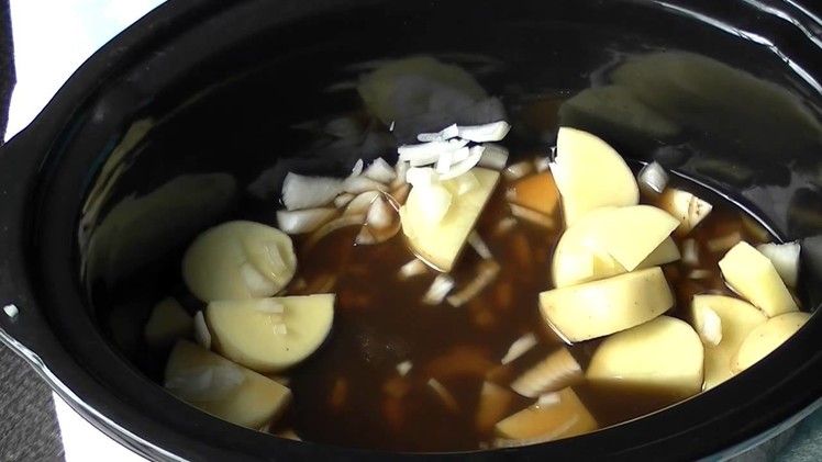 How to make Mussaman Beef Slow Cooker. Crock Pot Recipe