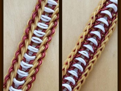 New "Decrescendo" Rainbow Loom Bracelet.How To
