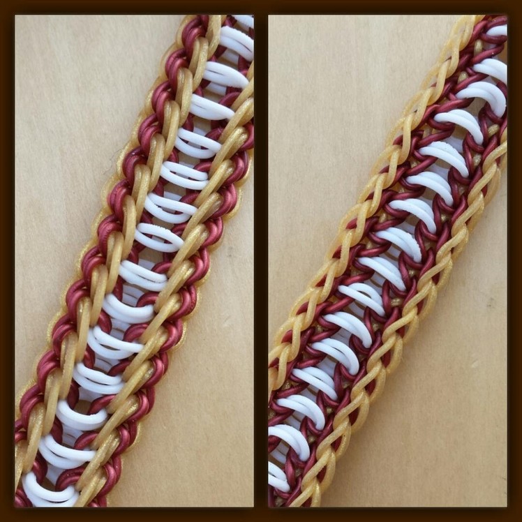 New "Decrescendo" Rainbow Loom Bracelet.How To