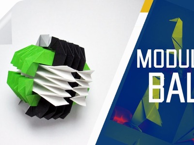 Origami - How To Make An Origami Modular Ball (Fumiaki Kawahata)