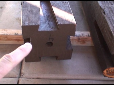Pergola - DIY - 4 of 12 | Knife Plate Layout - Timber Pergola Kit Installation How to