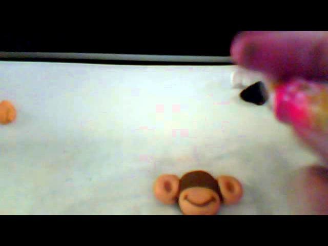 Polymer clay how to: a monkey