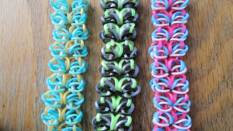 Shell Chainmail On the Rainbow Loom!