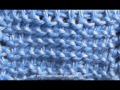 Tunisian Purl Stitch
