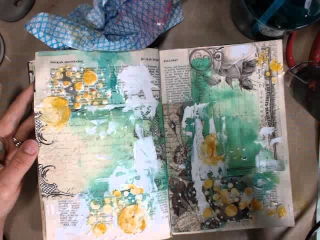 Art Journaling with Paintables with Limor Webber