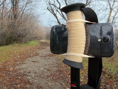 DIY Trekking Pole Camera Mount - Quick & Easy!