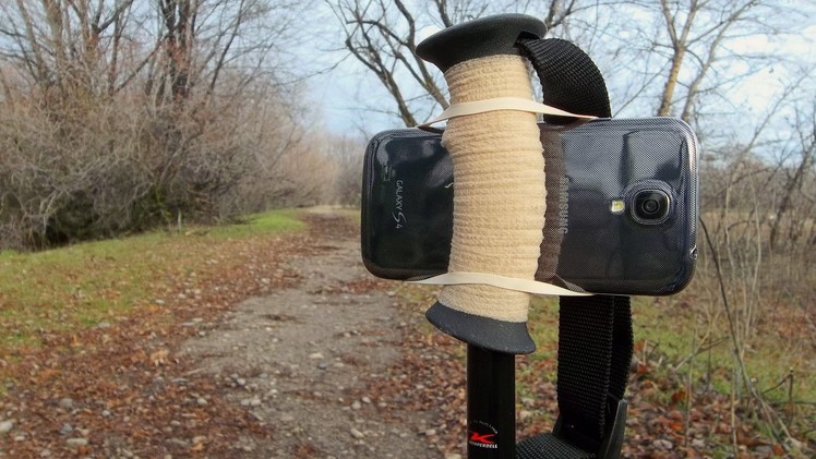 DIY Trekking Pole Camera Mount - Quick & Easy!