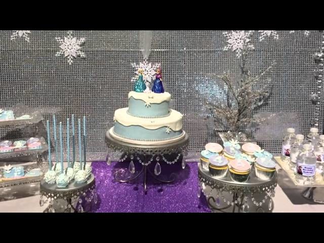 How to Decorate a Frozen Themed Birthday Party