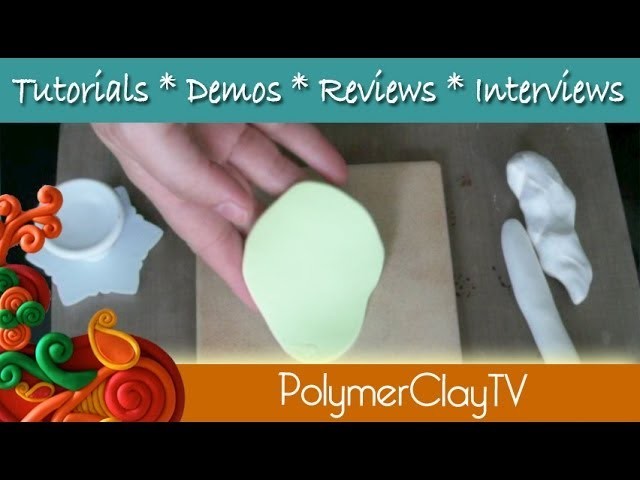 How to make a Lotus Flower Floating Candleholder from Polymer Clay