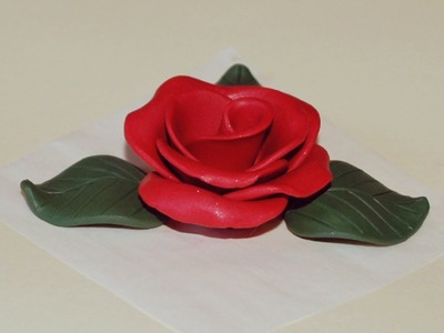 How to Make a Rose : Polymer Clay Tutorial