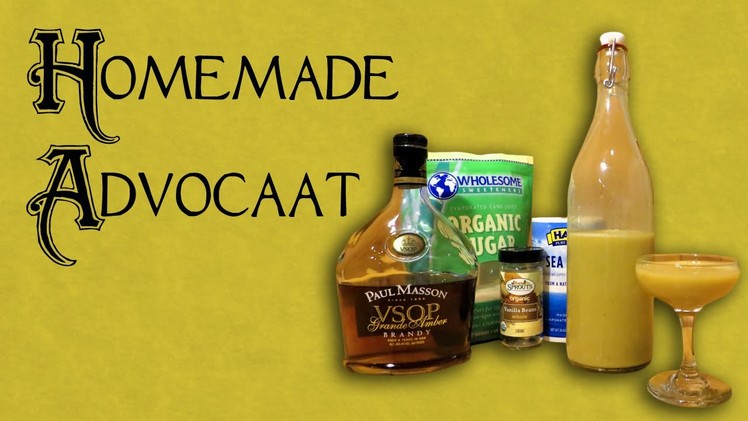 How to Make Advocaat - The Homemade Dutch Holiday Liqueur (Alternative to Eggnog)