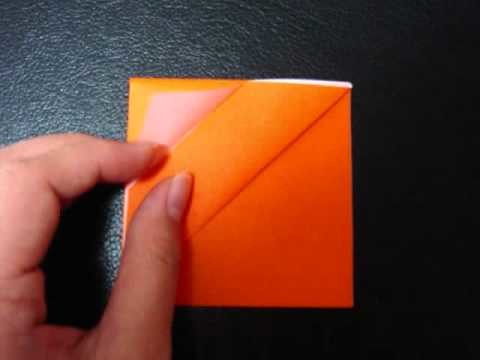 How to Make an Origami Jack-o'-Lantern (Not suitable for beginners)