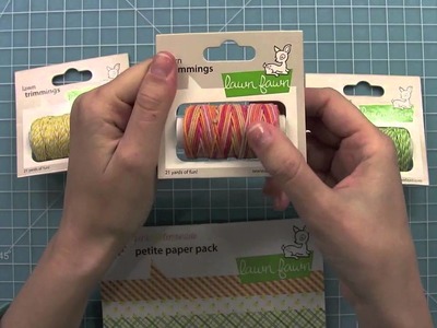 Intro to Lawn Fawn's new paper collection, "Pink Lemonade"