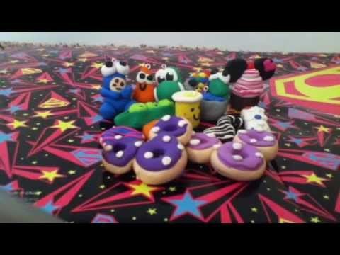 My updated polymer clay charms RE-DO