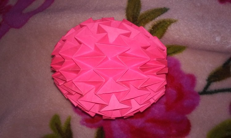 Origami Magic ball With Printer paper-Part 1