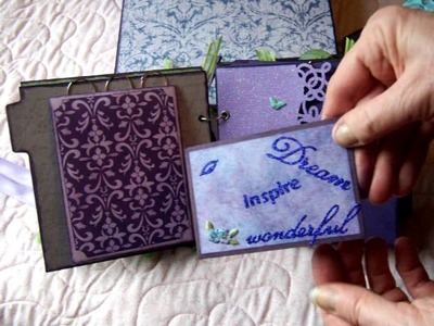 Studio Emmy Handmade 6x6 Wedding Gift Mini Album. Journal and Handmade Box