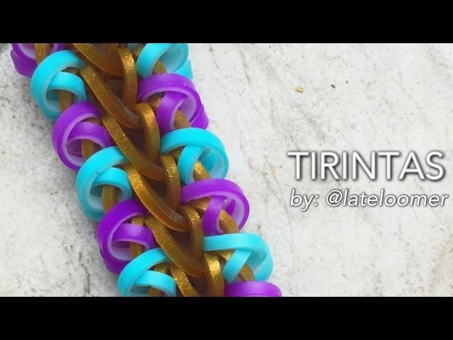 TIRINTAS Hook Only bracelet tutorial