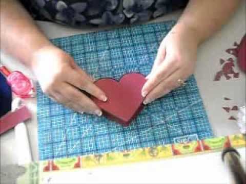 Valentine's Day Heart Box - Paper Lace Doily - part one