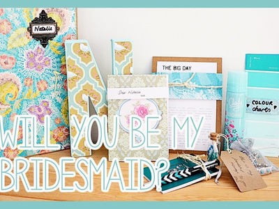 Will You Be My Bridesmaid Boxes - Vintage Style