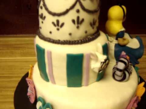 ALice in wonderland cake 001.MPG