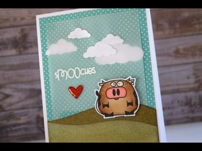 Creating A Scene Card with Paper Smooches - Make It Monday #19