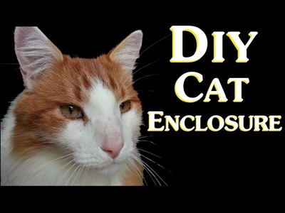 DIY Cat Enclosure - How to Save Money by making a Cheap Do It Yourself ( DIY ) Outdoor Cat Enclosure