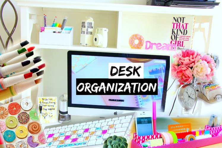 DIY Desk Organization & Decoration Ideas