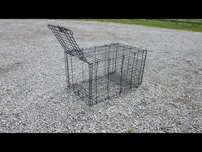 DIY Live Trap from Dog Kennel  - Version 1