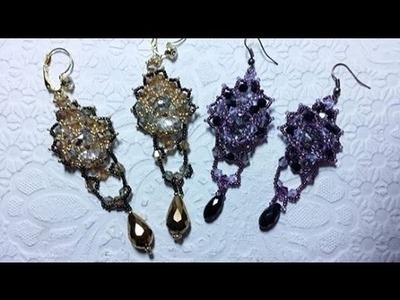 DIY - Orecchini Strega  - Witch earrings  con Swarovski