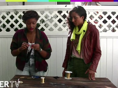 FADER TV: Crafternoon - How To Make a Tassel Necklace