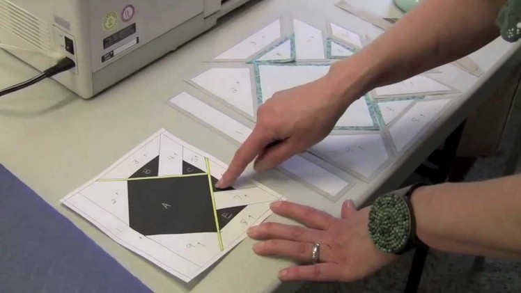 Freezer Paper-Pieced Origami Animal Block Part 3 ~ Sew,Mama,Sew!