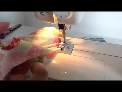 GBSB Basic Tunic - Step 7 - How to sew around the armhole