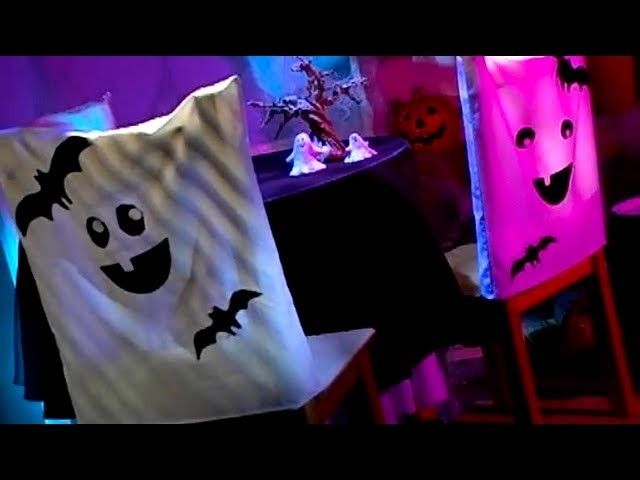 Ghost Chair Cover Decorations | Halloween | Babble