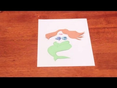 How to Make a Mermaid Out of Paper : Arts & Crafts