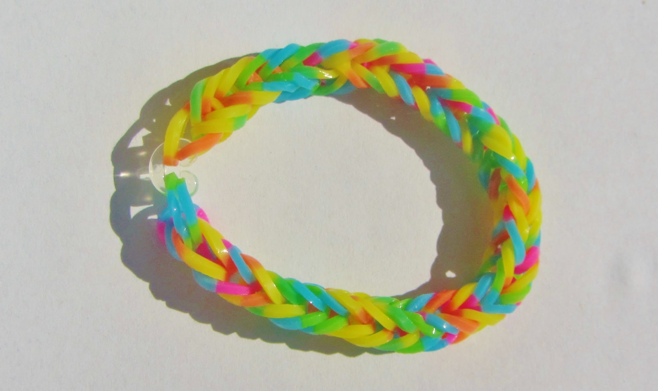 fishtail rainbow loom bracelet tutorial