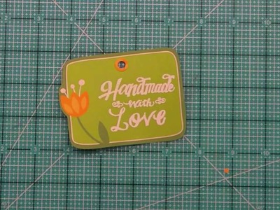 Intro to Handmade with Love + a tag from start to finish { Lawn Fawn }