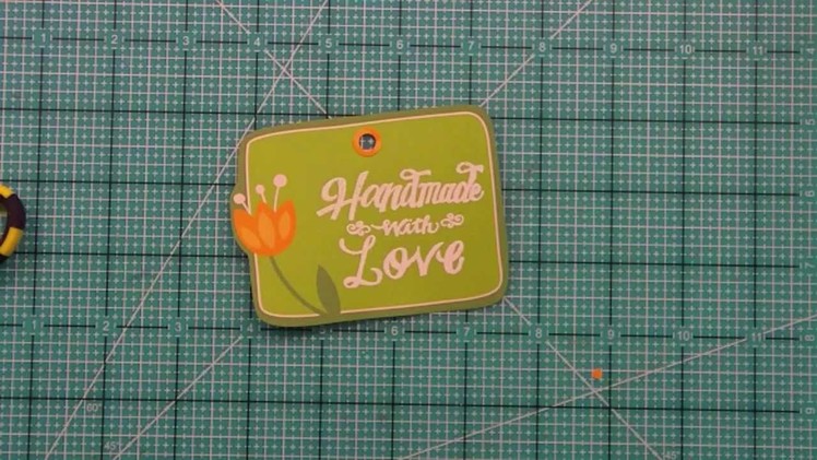Intro to Handmade with Love + a tag from start to finish { Lawn Fawn }