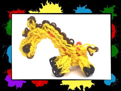 Level 3 video 4: Learn to make a Giraffe with Loom bands and a Loomboard