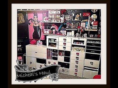 ♥ Micheal's Haul. .  Storage & Home Decor sale  ♥