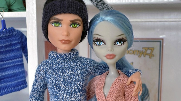 Monster High boy and girl doll size unique handmade clothes from Hegemony77 online shop