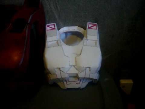 My daughters Halo armor part 1