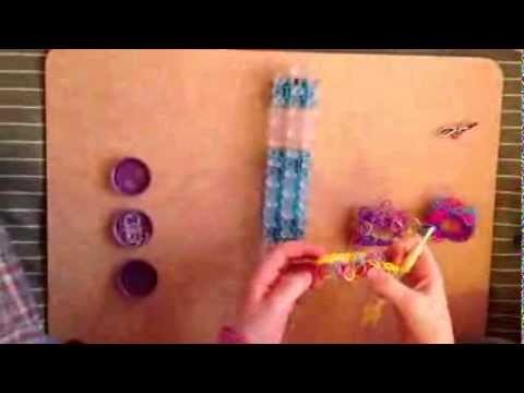 Original "Loopy Confetti" Bracelet Tutorial-Rainbow Loom Band
