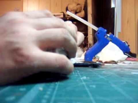 Part 2 of the how to Videos on how to make a paper craft Chimera for warhammer 40K