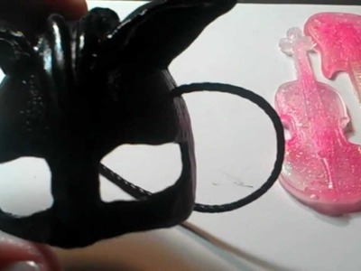 Part 3. Of how I make the Cat-Woman's mask. And its done