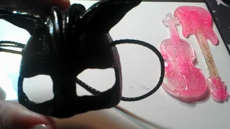 Part 3. Of how I make the Cat-Woman's mask. And its done